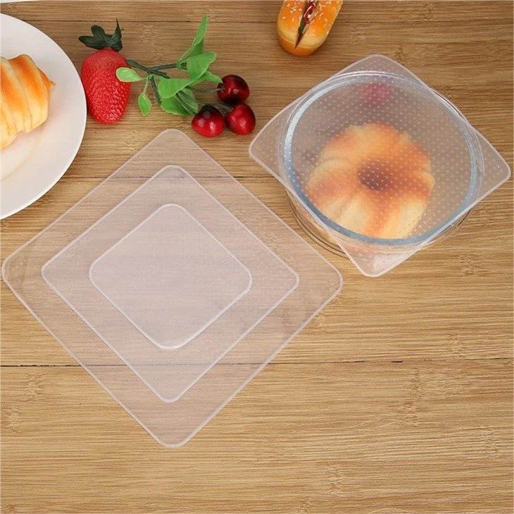 China Food-grade Reusable Silicone cling film